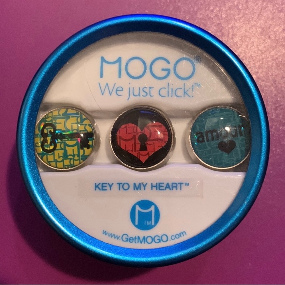 MOGO “We just click” Charm Bracelet charms